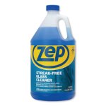 Zep Streak-Free Glass Cleaner, Pleasant Scent, 1 Gallon Bottle (ZPEZU1120128EA)