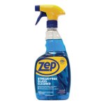 Zep Streak-Free Glass Cleaner, Pleasant Scent, 32oz Spray Bottle (ZPEZU112032EA)