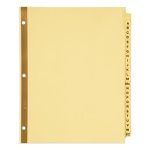 Avery Gold Reinforced Laminated Tab Dividers, A-Z, Letter, 1 Set (AVE11306)