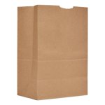 GEN 1/6 52# Paper Bag, 52-Pound Base Weight, Kraft, 500-Bundle (BAGSK1652)