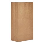 GEN 5# Extra Heavy Duty Paper Bag, Brown Kraft, 500 Bags (BAGGX5500)