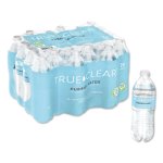 True Clear Purified Bottled Water, 16.9 oz Bottle, 24/Carton (TCLTRC05L24CT)