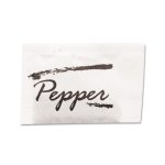 Flat Pepper Packets, 3,000 Packets (MKL 14462)