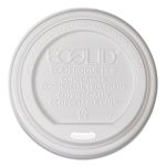 Eco-products Hot Cup Lid, 8 oz, Translucent, 800/Carton (ECOEPECOLID8)