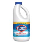 Clorox Regular Bleach with CloroMax Technology, 43 oz, 6 Bottles (CLO32260)