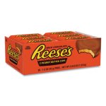 Reese's Peanut Butter Cups Bar, Full Size, 1.5 oz Bar, 2 Cups/Bar, 36 Bars/Box (GRR20900149)