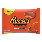 Reese's Snack Size Peanut Butter Cups, Jumbo Bag, 19.5 oz Bag (GRR24600012)