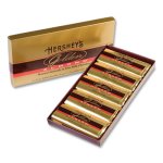 Hershey's GOLDEN ALMOND Chocolate Bar Gift Box, 2.8 oz Bar, 5 Bars/Box (GRR24600060)
