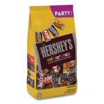 Hershey's Miniatures Variety Party Pack, Assorted Chocolates, 35.9 oz Bag (GRR24600402)