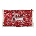 Hershey's KISSES, Milk Chocolate, Red Wrappers, 66.7 oz Bag (GRR24600083)