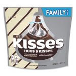 Hershey's KISSES and HUGS Family Pack Assortment, 15.6 oz Bag, 3 Bags/Pack (GRR24600405)
