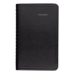 Recycled Weekly Appointment Book, Black, 3 3/4" x 6", 2020 (AAGG25000)