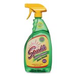 Sparkle Green Formula Glass Cleaner, 33.8 oz Bottle (FUN30345)