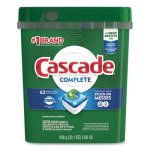 Cascade Complete ActionPacs Dishwasher Detergent, Fresh Scent, 63/PK (PGC97720)