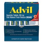 Advil Ibuprofen Tablets, Two-Packs, 50 Packs/Box (PFYBXAVL50BX)