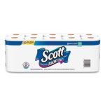 Scott 1000 Standard 1-Ply Toilet Paper, 20 Rolls/Pack (KCC20032)