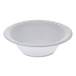 Pactiv Unlaminated Foam Dinnerware, Bowl, White, 1,000 Bowls (PCTYTH100120000)
