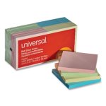Universal Self-Stick Notes, 3 x 3, 4 Colors, 12 - 100-Sheet Pads (UNV35669)