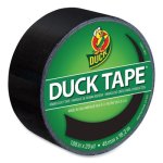 Duck Colored Duct Tape, 3" Core, 1.88" x 20 yds, Black (DUC1265013)