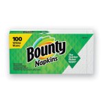 Bounty 34884 1-Ply Quilted Paper Napkins, White, 2000 Napkins (PGC34884)