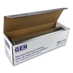 GEN Standard Utility Wrap, Aluminum Foil, 12" x 1000 ft, 1 Roll (GEN7112)