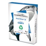 Hammermill Great White Print Paper, 92 Bright, 500/Ream (HAM86700RM)