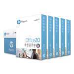 Hp Papers Office20 Paper, 92 Bright, 20lb, 8.5 x 11, White, 5 Reams (HEW172160)