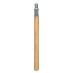 Coastwide Push Broom Handle w/Metal Thread, 60" Wood Handle, Each (CWZ24420789)