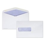 Quality Park Window Postage Saving Envelope, White, 500 Envelopes (QUA90063)