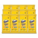 Fabuloso Complete Disinfecting Wipes, Lemon, 7 x 7, 24/Pack, 12 Packs (CPC98719)