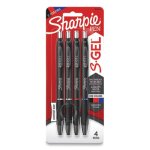 Sharpie S-gel Retractable Gel Pen, 0.7 mm, Assorted Ink, 4/Pack (SAN2096174)