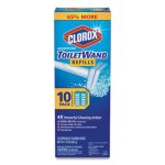 Clorox Disinfecting ToiletWand Refill Heads, 10/Pack, 6 Packs/Carton (CLO31620)