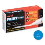 Uni-Paint Marker, Non-Washable, Broad Tip, Blue, 1 Each (UBC63733)