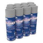 Twinkle Stainless Steel Cleaner & Polish, 12 Aerosol Cans (DVO991224)