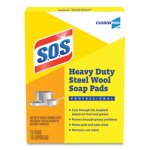 S.o.s. Steel Wool Soap Pad, 15 Pads/Box (CLO88320BX)