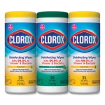 Clorox 30112 Disinfecting Wet Wipes, Citrus Fresh Scent, 3 Pack (CLO30112)