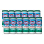 Clorox 01593 Disinfecting Wet Wipes, Fresh Scent, 12 Canisters (CLO01593CT)