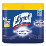 Lysol Disinfecting Wipes, Lemon Lime Scent, 6 Canisters (RAC80296)