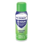 Microban Disinfectant Sanitizing Spray, Fresh Scent, 12.5 oz, 6/CT (PGC48774)