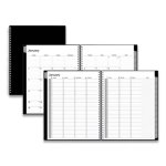Blue Sky Classic Red 2022 Planner, 11 x 8 1/2, Black Cover, Each (BLS111289)