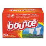 Bounce Fabric Softener Sheets, Outdoor Fresh, 240 Sheets/Box (PGC07312)