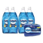 Ultra Liquid Dish Detergent, Dawn Original, 19.4 oz Bottle, 4/Carton (PGC89271)