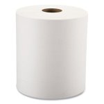 Windsoft Hardwound Roll Towels, 8 x 800 ft, White, 12 Rolls/Carton (WIN1290B)
