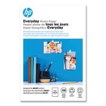 HP Everyday Glossy Photo Paper, 53 lb, 4 x 6, 100 Sheets (HEWCR759A)