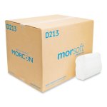 Morcon Dispenser Napkins, 1-Ply, 12" x 13", White, 250/Pack, 24 Packs (MORD213)