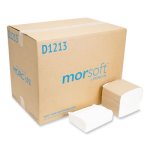 Morcon Paper Mor-Soft Jr Dispenser Napkins, White, 6,000 Napkins (MORD1213)