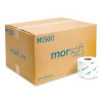 Morcon Morsoft Bath Tissue, 1-Ply, 1500 Sheets/Roll, 48 Rolls (MORM1500)