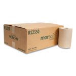 Morcon 350 ft Brown Hard Roll Paper Towels, 12 Rolls (MORR12350)