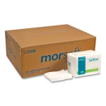 Morsoft 1/4 Fold Lunch Napkin, 1-Ply, 11" x 13", White, 6000 Napkins (MOR1250)