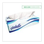 Windsoft Facial Tissues, 2-Ply, 100/Box, 6 Boxes/Pack (WIN2430)
